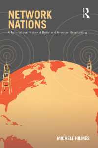 英米テレビ放送の比較史<br>Network Nations : A Transnational History of British and American Broadcasting