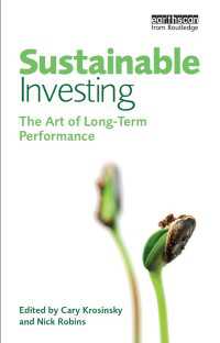 持続可能投資<br>Sustainable Investing : The Art of Long-Term Performance
