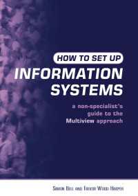 持続可能な情報システム開発<br>How to Set Up Information Systems : A Non-specialist's Guide to the Multiview Approach（2 NED）