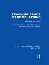 Teaching About Race Relations (RLE Edu J) : Problems and Effects