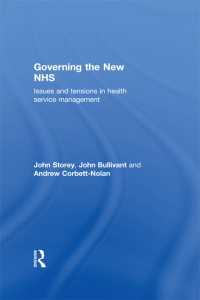 Governing the New NHS : Issues and Tensions in Health Service Management