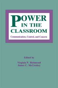 Power in the Classroom : Communication, Control, and Concern