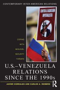 U.S.-Venezuela Relations since the 1990s : Coping with Midlevel Security Threats