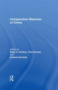 比較犯罪史<br>Comparative Histories of Crime