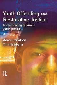 少年犯罪と修復的司法<br>Youth Offending and Restorative Justice