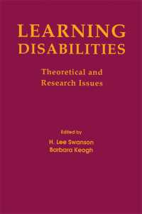 Learning Disabilities : Theoretical and Research Issues