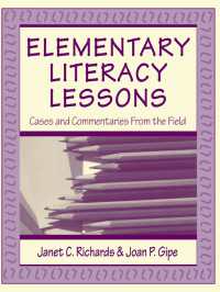 Elementary Literacy Lessons : Cases and Commentaries From the Field