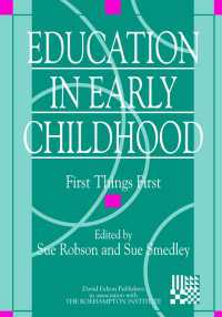 Education in Early Childhood : First Things First