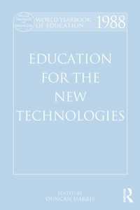 World Yearbook of Education 1988 : Education for the New Technologies