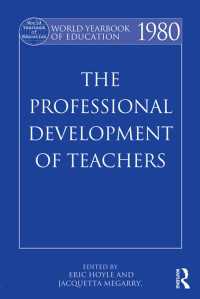 World Yearbook of Education 1980 : The Professional Development of Teachers
