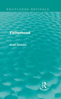 Fatherhood (Routledge Revivals)