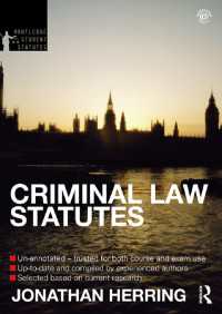Criminal Law Statutes 2012-2013（4 NED）