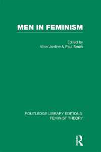 Men in Feminism (RLE Feminist Theory)