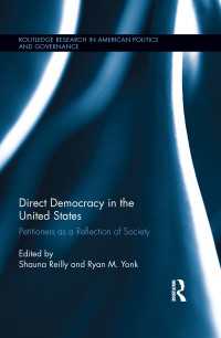 米国における直接民主政<br>Direct Democracy in the United States : Petitioners as a Reflection of Society