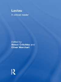 ラクラウ：批判的読本<br>Laclau : A Critical Reader