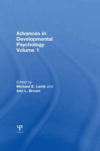 Advances in Developmental Psychology : Volume 1