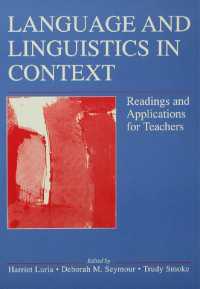 Language and Linguistics in Context : Readings and Applications for Teachers