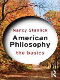 『アメリカ哲学入門』（原書）<br>American Philosophy: The Basics