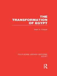 The Transformation of Egypt (RLE Egypt)
