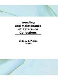 Weeding and Maintenance of Reference Collections