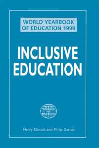 包括教育<br>World Yearbook of Education 1999 : Inclusive Education