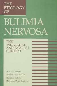 The Etiology Of Bulimia Nervosa : The Individual And Familial Context: Material Arising From The Second Annual Kent Psychology Forum, Kent, October 1990