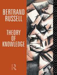 Theory of Knowledge : The 1913 Manuscript
