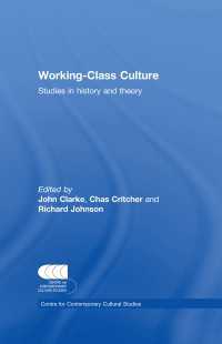 Working Class Culture : Studies in History and Theory