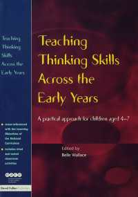 Teaching Thinking Skills Across the Early Years : A Practical Approach for Children Aged 4 - 7