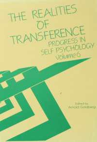 Progress in Self Psychology, V. 6 : The Realities of Transference
