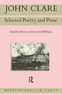 John Clare : Selected Poetry and Prose