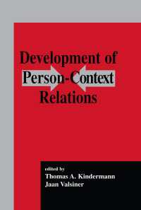 Development of Person-context Relations