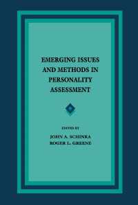 Emerging Issues and Methods in Personality Assessment
