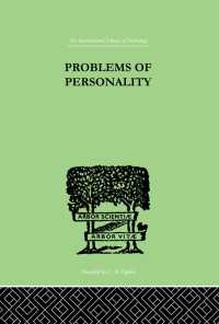 Problems of Personality : Studies Presented to Dr Morton Prince, Pioneer in American