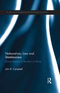 Nationalism, Law and Statelessness : Grand Illusions in the Horn of Africa