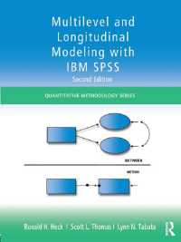 Multilevel and Longitudinal Modeling with IBM SPSS（2 NED）
