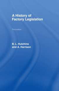 A History of Factory Legislation