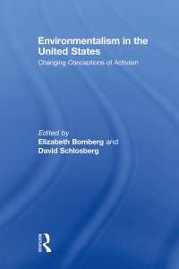 Environmentalism in the United States : Changing Conceptions of Activism