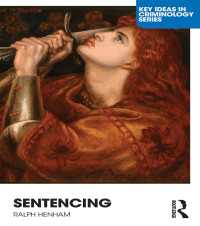 量刑：犯罪学の鍵概念<br>Sentencing : Time for a Paradigm Shift