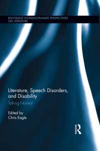 Literature, Speech Disorders, and Disability : Talking Normal