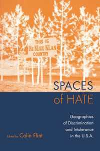 憎悪の空間：アメリカにおける差別の地理学<br>Spaces of Hate : Geographies of Discrimination and Intolerance in the U.S.A.
