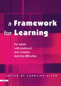 A Framework for Learning : For Adults with Profound and Complex Learning Difficulties