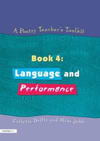 A Poetry Teacher's Toolkit : Book 4: Language and Performance
