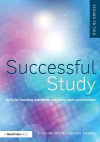 Successful Study : Skills for teaching assistants and early years practitioners（2 NED）