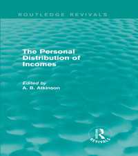 The Personal Distribution of Incomes (Routledge Revivals)