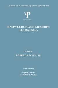 Knowledge and Memory: the Real Story : Advances in Social Cognition, Volume VIII