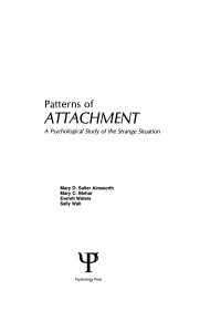 Patterns of Attachment : A Psychological Study of the Strange Situation