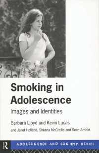 Smoking in Adolescence : Images and Identities
