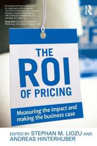 The ROI of Pricing : Measuring the Impact and Making the Business Case