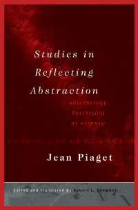 ピアジェ著／反射抽象研究（英訳）<br>Studies in Reflecting Abstraction